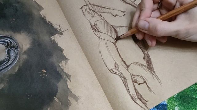 Рисую 100 набросков за 2 дня / Арт challenge/ Рисую 48 часов смотреть онлайн