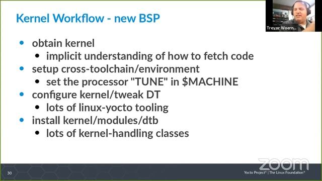 Yocto Project Dev Day Virtual 2020 #3: Yocto Project Kernel Lab, Hands-On, Part 1 смотреть онлайн
