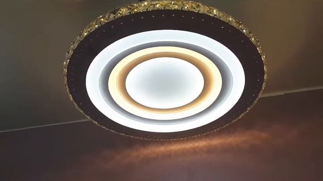 Светодиодная люстра круглая смотреть онлайн