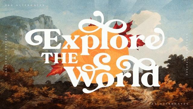 Canastra Retro Serif Font Free Download смотреть онлайн