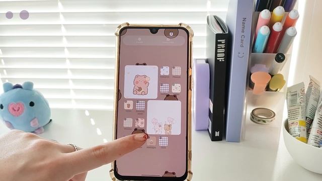 how to make your phone aesthetic | brown theme | customize your android phone смотреть онлайн