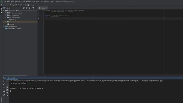 Python input(): Como Fazer ENTRADA DE DADOS Com Python смотреть онлайн