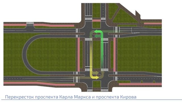 Визуализация проекта реконструкции пр. Карла Маркса в Самаре смотреть онлайн
