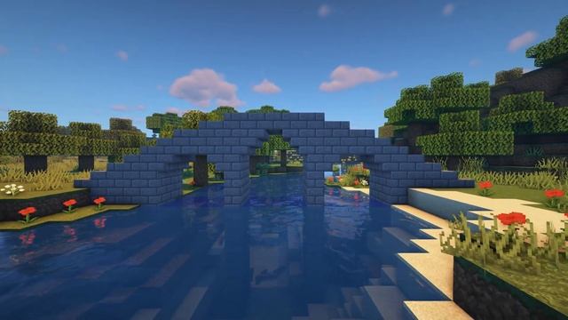 Minecraft: How to Build a Stone Bridge [Tutorial] 2020 смотреть онлайн