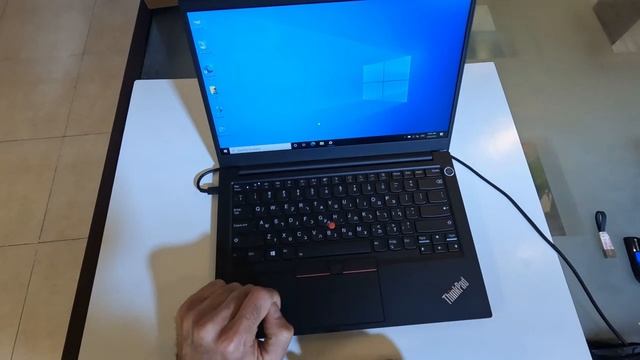Обзор, распаковка леново е14 ThinkPad, Lenovo ThinkPad E14 gen 2, часть 2, установка и тест. смотреть онлайн