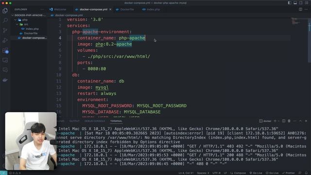 สอนติดตั้ง PHP Apache MySQL ด้วย Docker | เครื่องมือสุดเทพที่ Dev ควรใช้ ??? смотреть онлайн