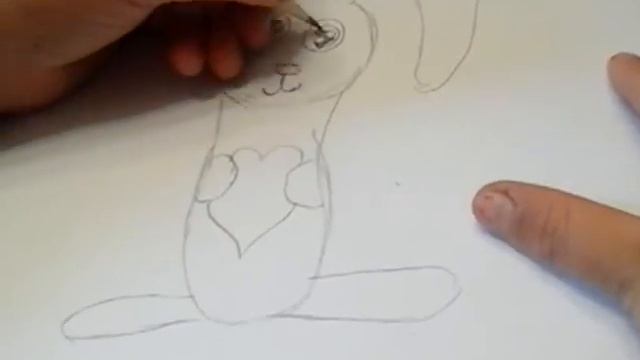 Как рисовать зайца смотреть онлайн