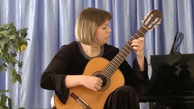 Гитара.Нойкина Нила. Степь да степь кругом. смотреть онлайн