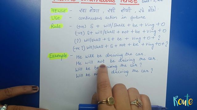Future continuous tense || Tenses || Lesson 26 смотреть онлайн