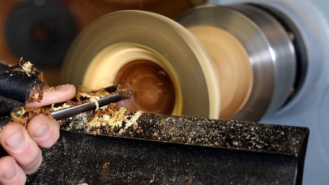 Woodturning - Laburnum Bowl