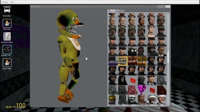 [GMOD] Five Nights at Freddy's 2 Withered Player Model Showcase. смотреть онлайн