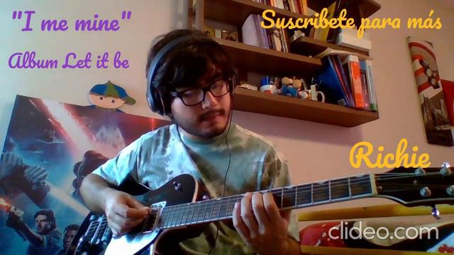 "I me mine" by George Harrison l Guitar cover смотреть онлайн