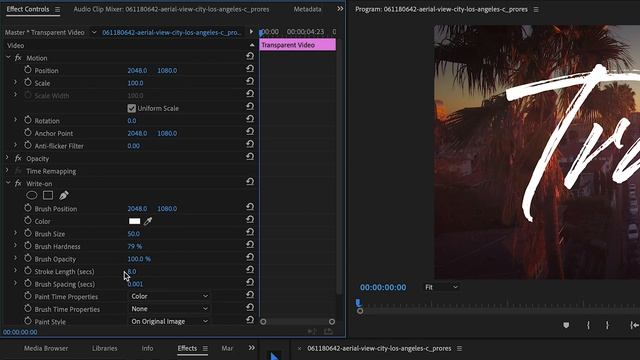 How To WRITE ON TEXT In ADOBE PREMIERE PRO (Great For Travel Videos & Vlogs!)