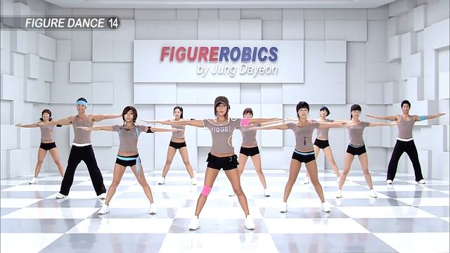 [FHD] FIGUREROBICS (FIGUREDANCE)-Jungdayeon_チョンダヨン_ 郑多燕_鄭多燕_30 Min Fat Burning Cardio Workout