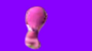 Маша бежит футаж [на фиолетовом фоне] Purple screen