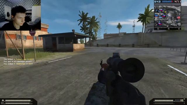 BATTLEFIELD 2: ZONE OF CONTINUOUS FIRE. Gameplay! смотреть онлайн