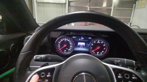 замена разведение колодок мерседес 2019+   c238 и др