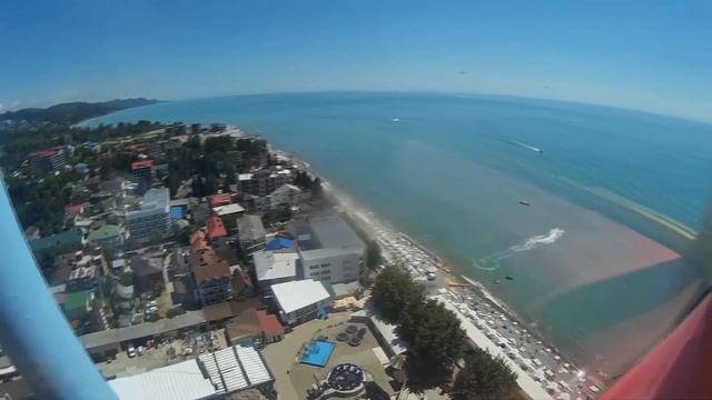 Самое высокое колесо обозрения в России в Лазаревском смотреть онлайн