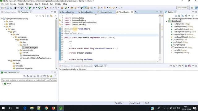 Create an application with Spring Boot + Hibernate + H2 DB | Part 2 смотреть онлайн