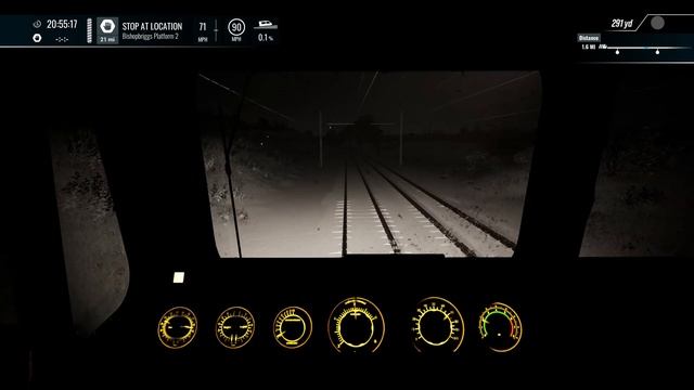 5S66: Edinburgh Waverley - Bishopbriggs - ScotRail Express - Class 66 - Train Sim World 4 смотреть онлайн