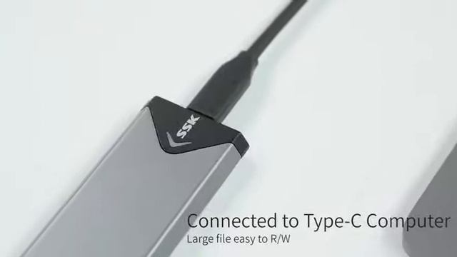 SSK Aluminum M.2 NVME SSD Enclosure Adapter, USB 3.1 Gen 2 (10 Gbps) to NVME PCI-E M-Key Sol Review смотреть онлайн