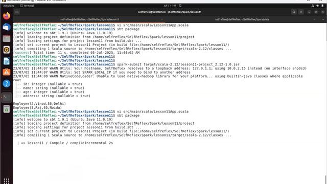 Apache Spark Tutorial: Hands-on Spark SQL, Datasets, and DataFrames: Dataset vs Dataframe смотреть онлайн