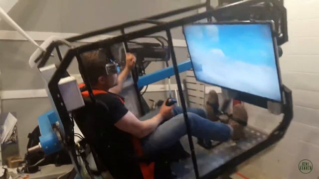 САМОДЕЛЬНЫЙ 3D АВИАСИМУЛЯТОР смотреть онлайн