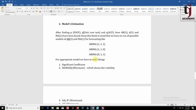 Econometrics # 49 : Box-Jenkins (ARMA and ARIMA) Method with EViews Part (2/2) смотреть онлайн