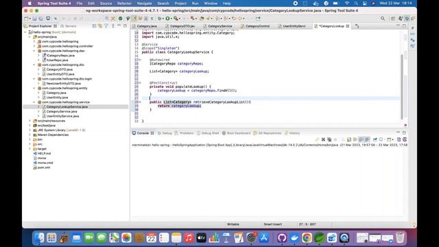 Springboot Beginner's Guide 2023: Episode 7 | Spring boot Singleton Design Pattern смотреть онлайн