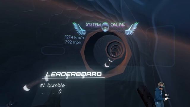 Blueshift: Free VR flying game with multiple maps for HTC Vive and Oculus Rift with Touch смотреть онлайн
