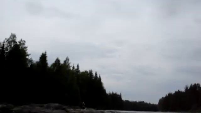 Река Водла (Карелия) порог Падун смотреть онлайн