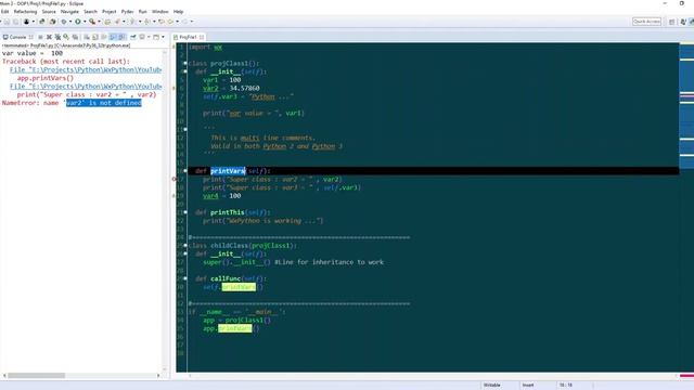 WxPython Tutorial 3 Python Single Inheritance смотреть онлайн