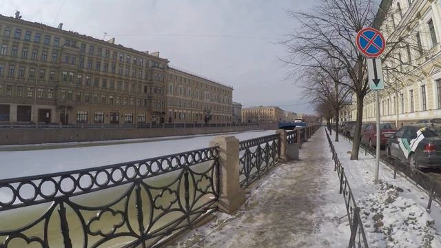 Вся набережная Мойки от Летнего Сада до дурдома на Пряжке смотреть онлайн