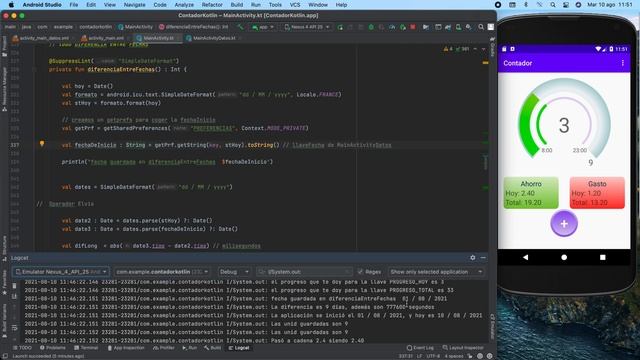 Kotlin.24- Diferencia entre fechas смотреть онлайн