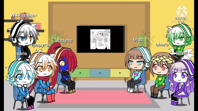 Undertale Reacts to Undertale on Crack(Gacha Life) смотреть онлайн