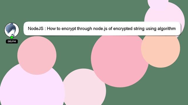 NodeJS : How to encrypt through node.js of encrypted string using algorithm RSA/ECB/PKCS1Padding смотреть онлайн