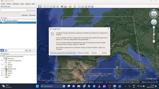 Ouvrir un fichier TIFF/GEOTIFF avec Google Earth смотреть онлайн
