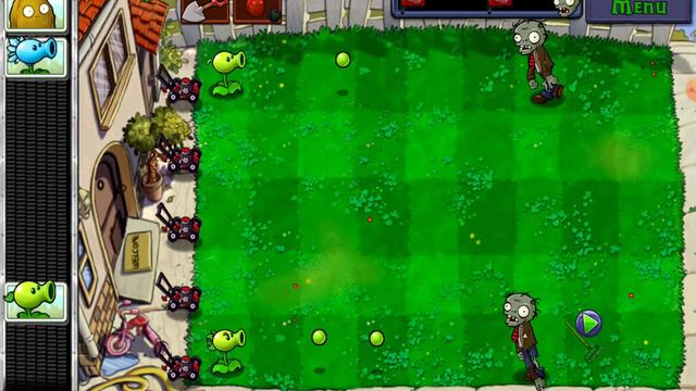 Играю с Никитой в Растения против Зомби часть 3 смотреть онлайн