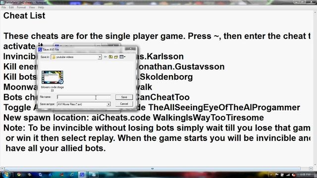 battlefield 1942 cheats смотреть онлайн