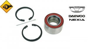 Део нексия , замена переднего ступичного подшипника #нексия