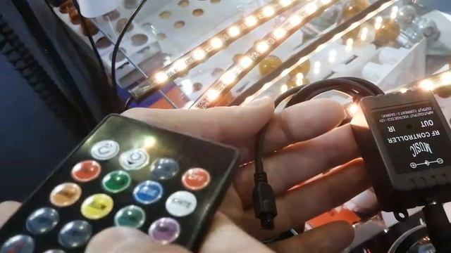 RGB подсветка ног в авто смотреть онлайн