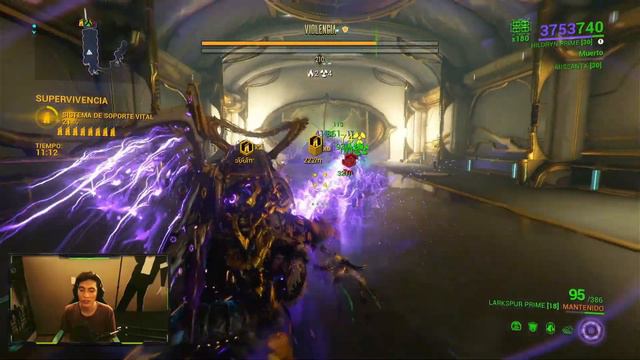 Warframe Larkspur Prime Build Para Camino De Acero! El Archlaser En Accion смотреть онлайн