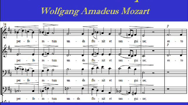 Mozart-Ave Verum-Alto.wmv смотреть онлайн