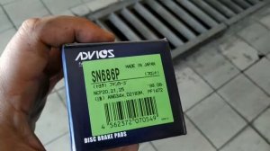 Замена тормозных дисков и колодок Адвикс!