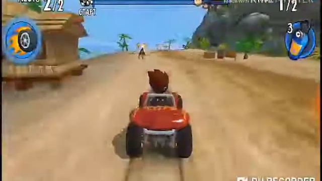 Я выиграл гонку в игре beach buggy racing смотреть онлайн