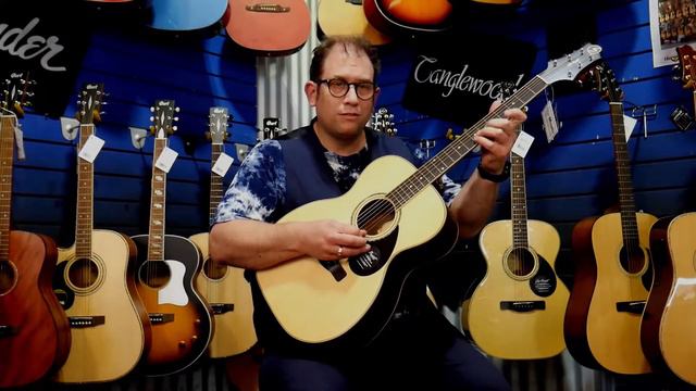 Greg Bennett Acoustic Guitar Solid Spruce Top - GOM-120RS/N смотреть онлайн