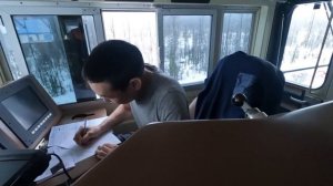 будни машиниста/тепловоз американского происхождения в просторах Якутии/
