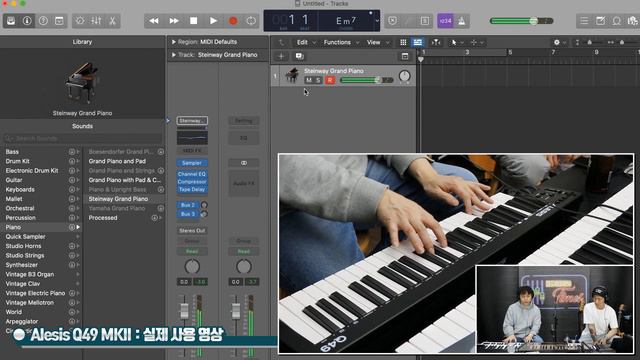 [RecordingTimes 448회] Alesis 마스터키보드 Q49 MKII смотреть онлайн