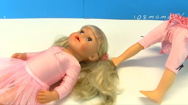 Куклы Пупсики НЕ ПОЛУЧАЕТСЯ МОСТИК, ГИМНАСТИКА ДЛЯ ДЕВОЧЕК Мультик #Бебибон Для детей