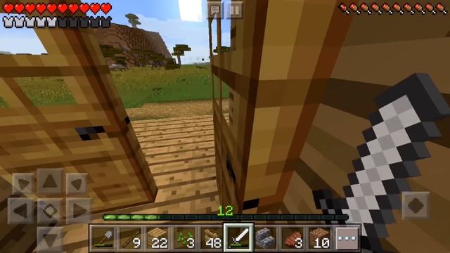 #4 ОГОРОД :) Майнкрафт 0.14.2 Выживание. Minecraft PE на телефоне на русском. Кока Плей смотреть онлайн